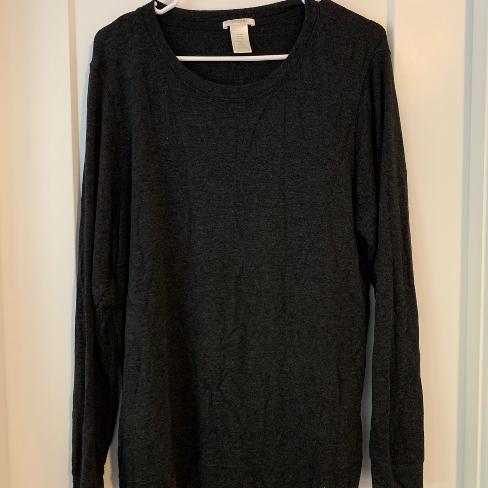 Charcoal oversized sweater
